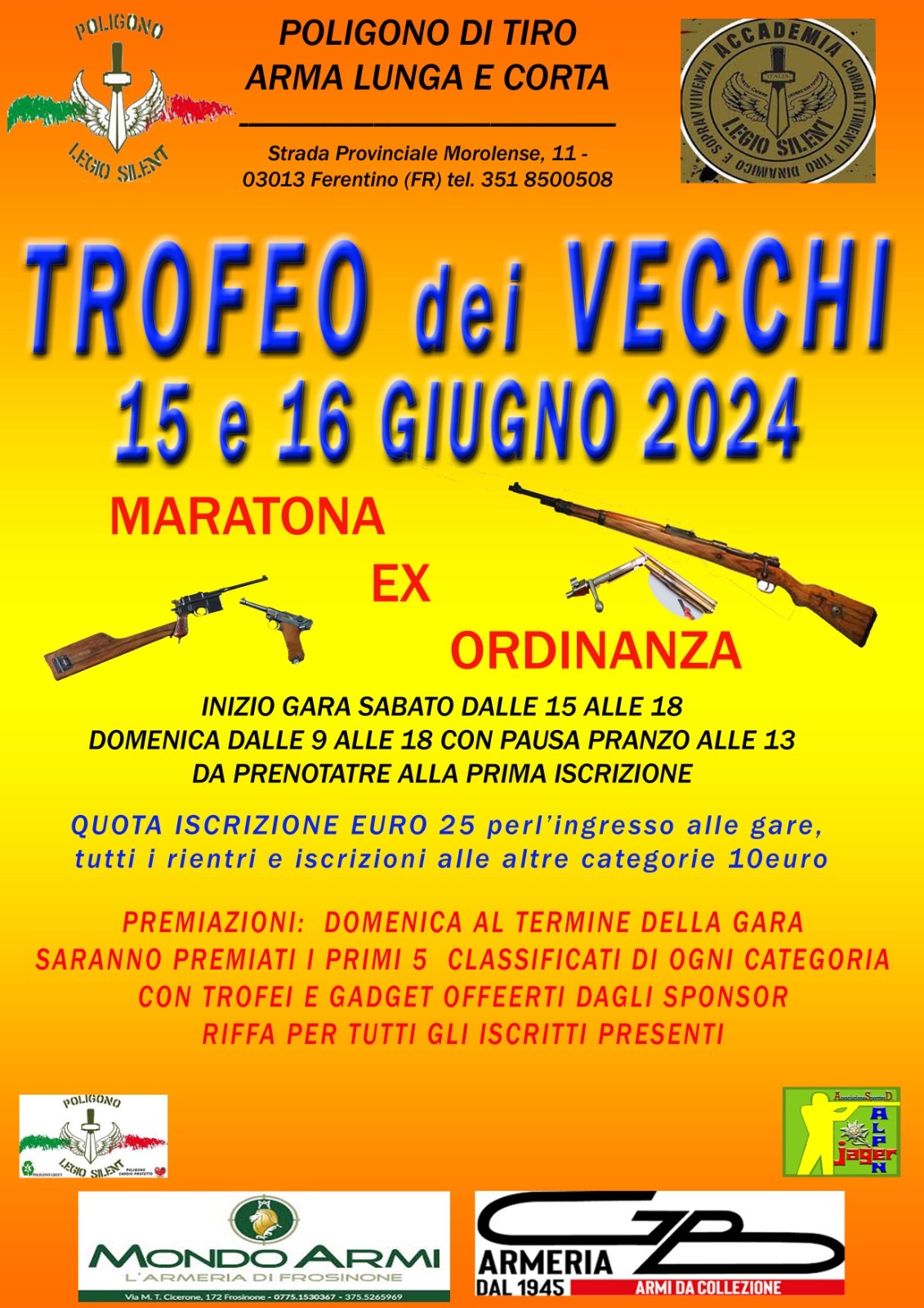 TROFEO DEI VECCHI MARATONA EX ORDINANZE