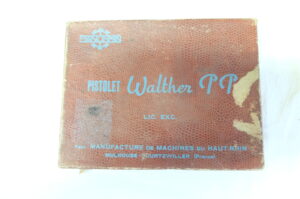 SCATOLA VINTAGE WALTHER PP MANURHIN