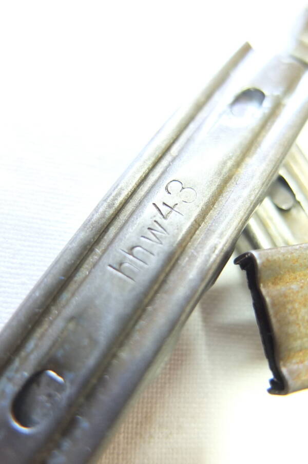 LASTRINE ORIGINALI MAUSER K98 WWII 1943 - immagine 4