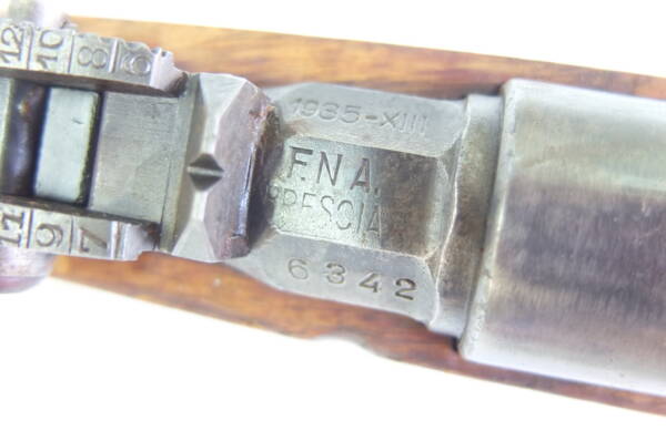 CARCANO MOD.91/28TS ANNO 1935 EX POLIZIA DI STATO MATR.6342 F.N.A BRESCIA - immagine 9
