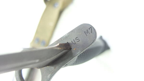BAIONETTA DI PRODUZIONE TEDESCA "WEST GERMANY"  MOD.US M7 - immagine 3