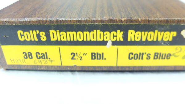 COLT MOD.DIAMONDBACK CAL.38SPL 2" 1/2 ANNO 1967 - immagine 11