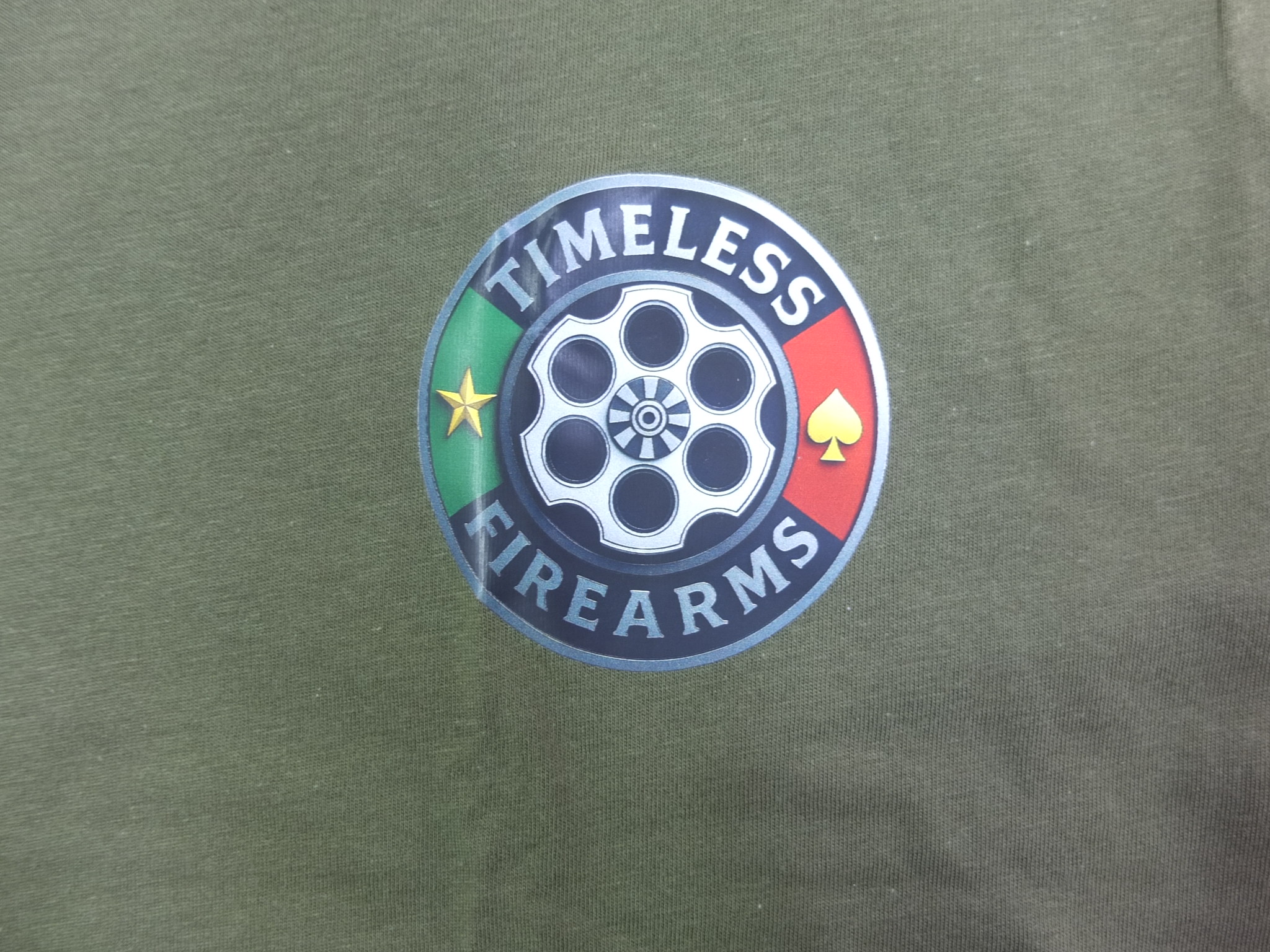 T-SHIRT "TIMELESS FIREARMS & ARMERIA GB"