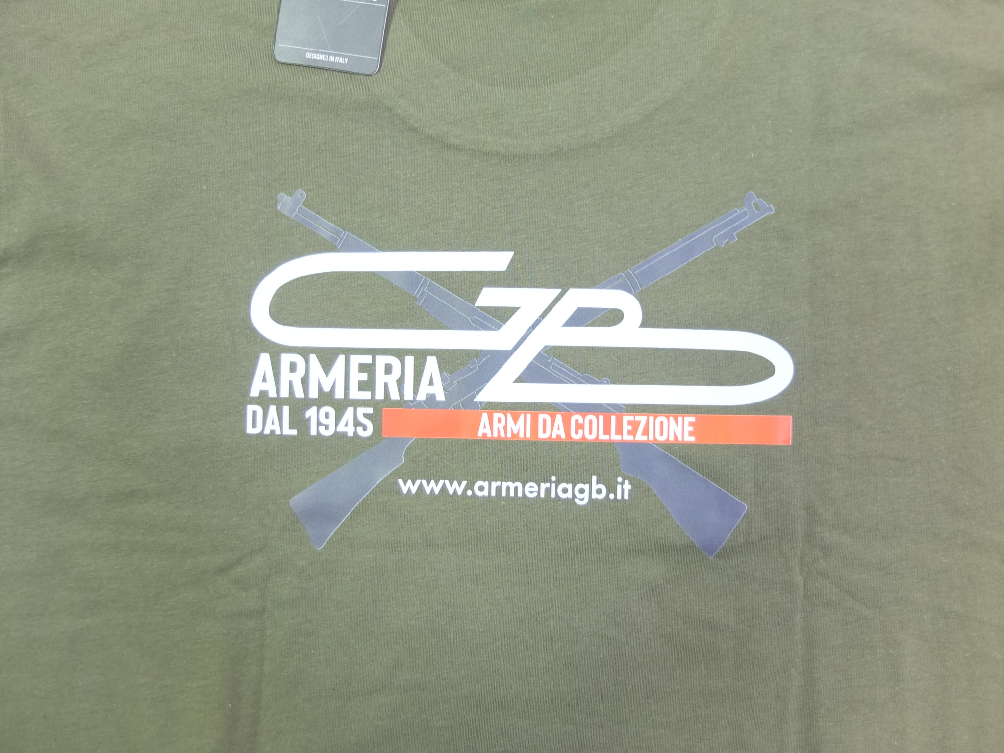 T-SHIRT "TIMELESS FIREARMS & ARMERIA GB" - immagine 5
